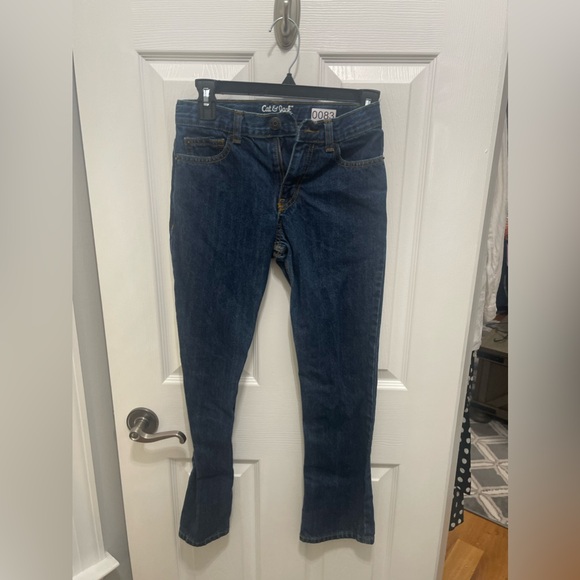 Cat and Jack jeans size 12 relaxed straight - Picture 2 of 14